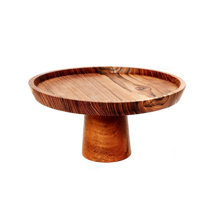 Kuchenständer aus Teakholz, Ø 24 cm | VIA X SELECTION