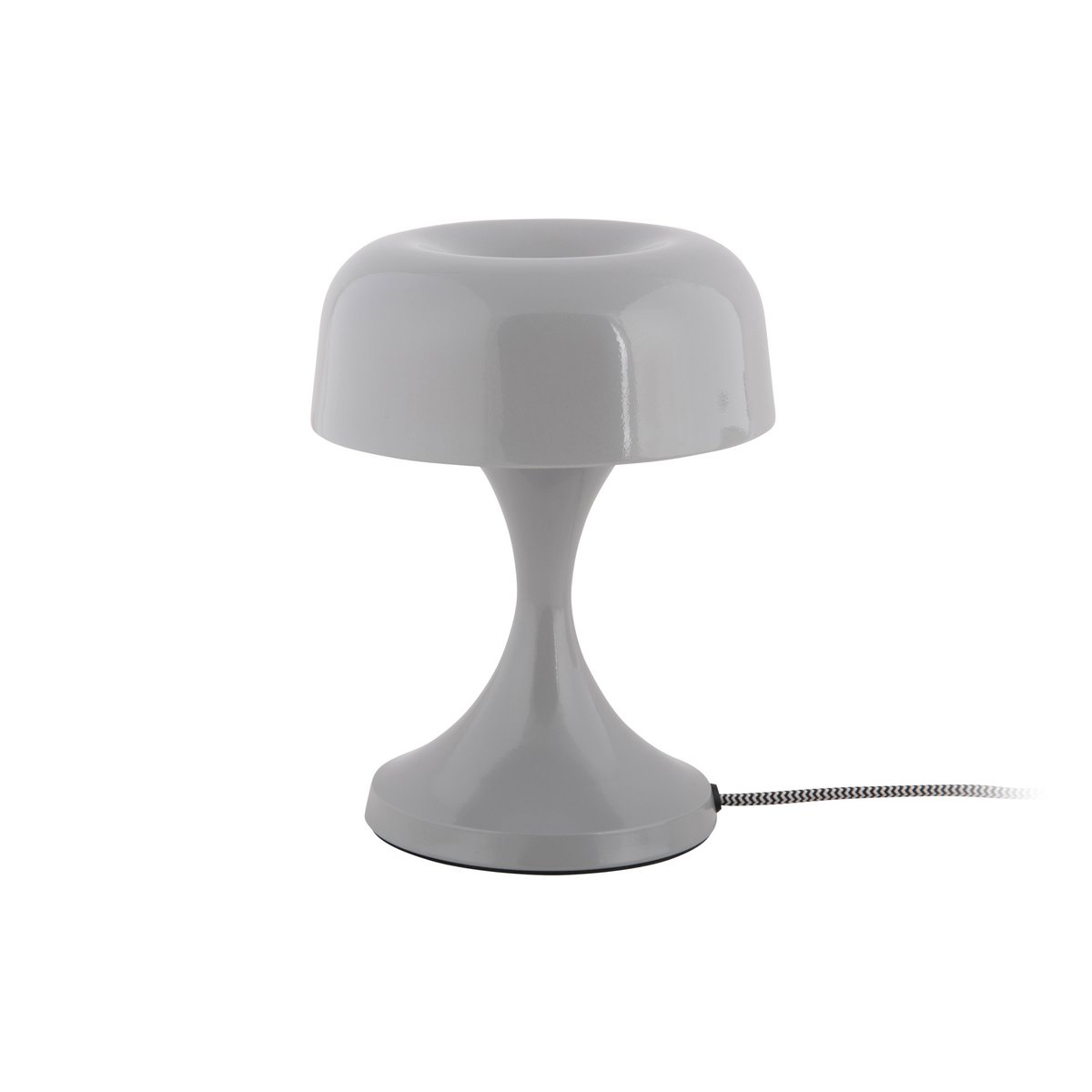 Leitmotiv Moda Retro Tischleuchte in in Grau | VIA X SELECTION