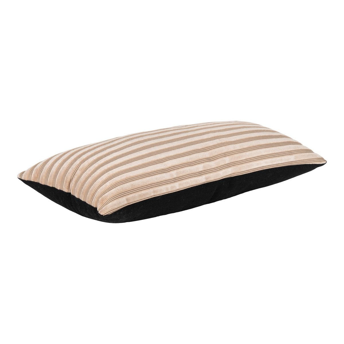 Kissen mit Streifenstruktur beige, 30 × 60 cm | VIA X SELECTION