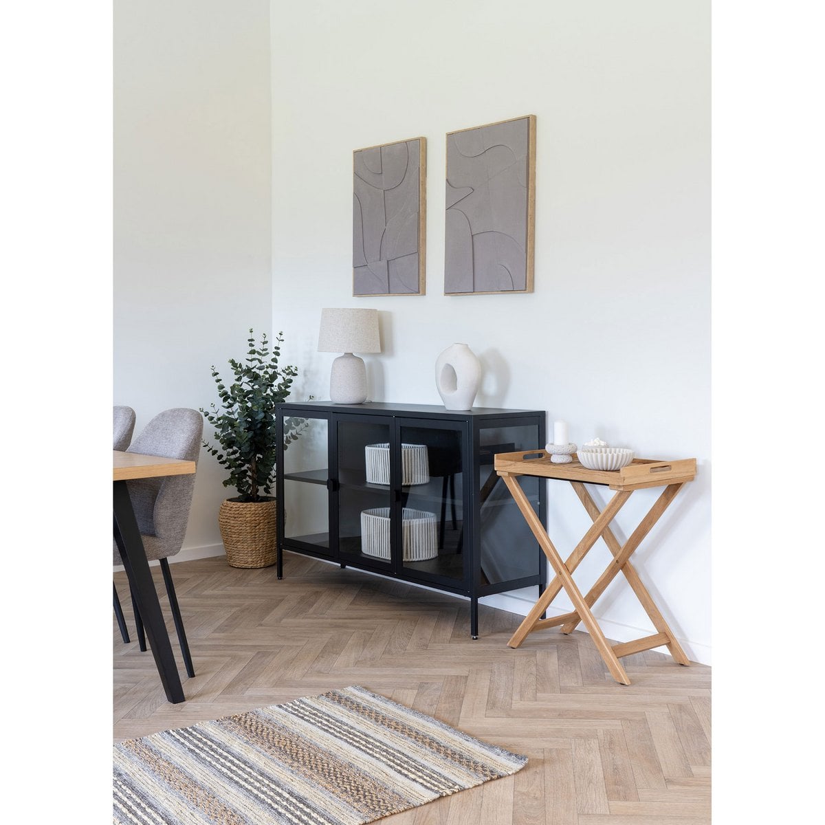 Tabletttisch aus Teak, 60 × 40 × 70 cm | VIA X SELECTION