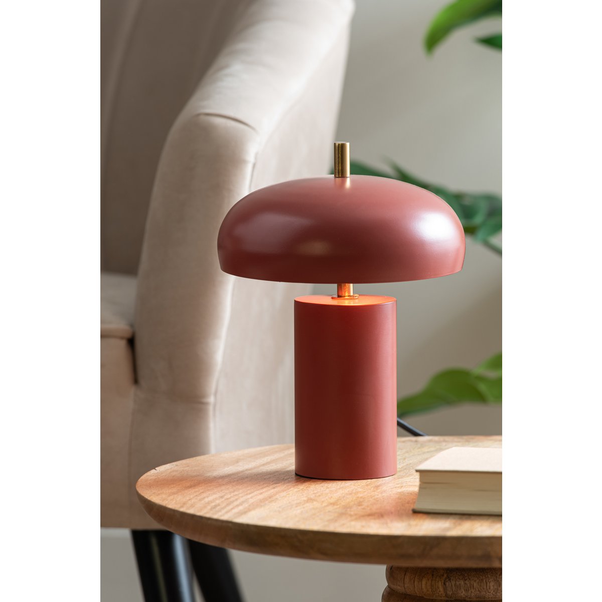 Leitmotiv Joya Tischleuchte in in Rot | VIA X SELECTION