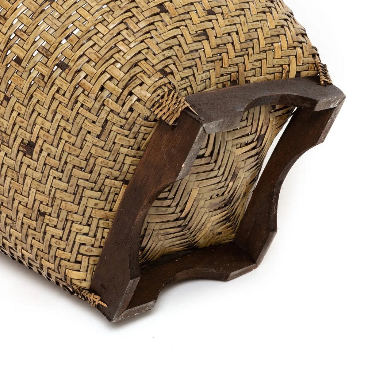 Aufbewahrungskorb aus Rattan natur-braun, 35 × 35 × 40 cm | VIA X SELECTION