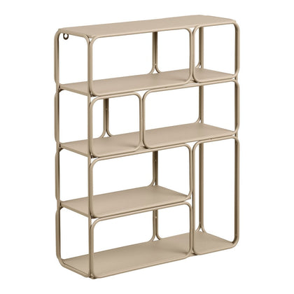 Wandregal Hochformat beige, 48 × 18 × 64 cm | VIA X SELECTION