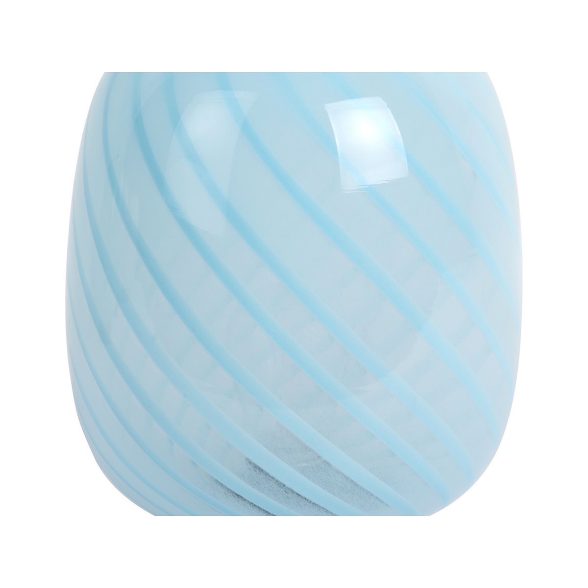 Leitmotiv Summer Globe Tischleuchte aus Glas in in Blau | VIA X SELECTION