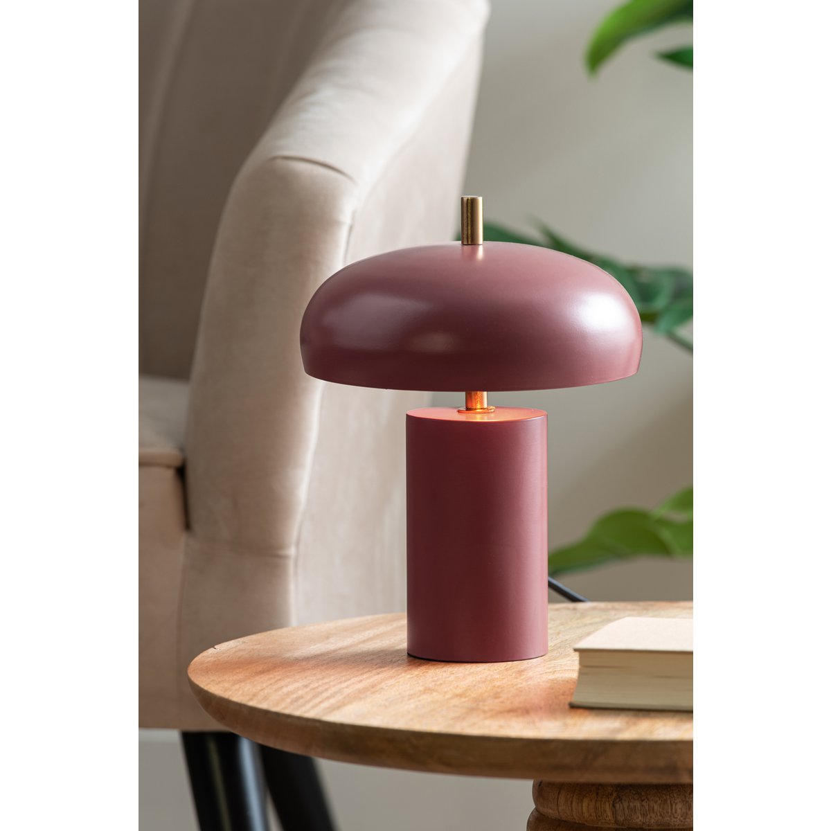 Leitmotiv Joya Tischleuchte in in Rot | VIA X SELECTION