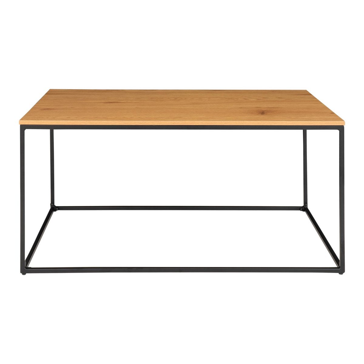 Couchtisch aus Holzwerkstoff in Eichenoptik, 90 × 60 × 45 cm | VIA X SELECTION
