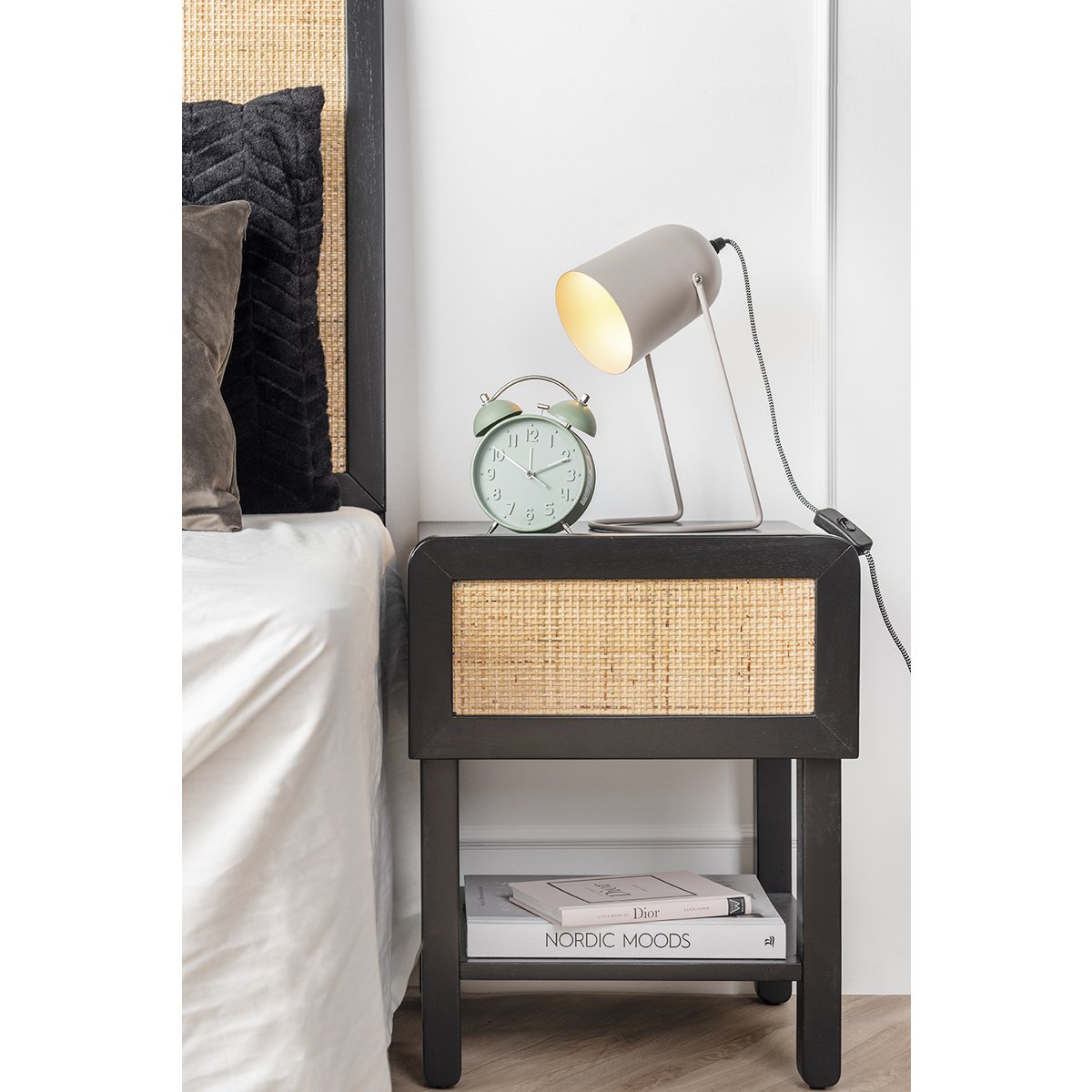 Leitmotiv Enchant Tischleuchte in in Grau | VIA X SELECTION
