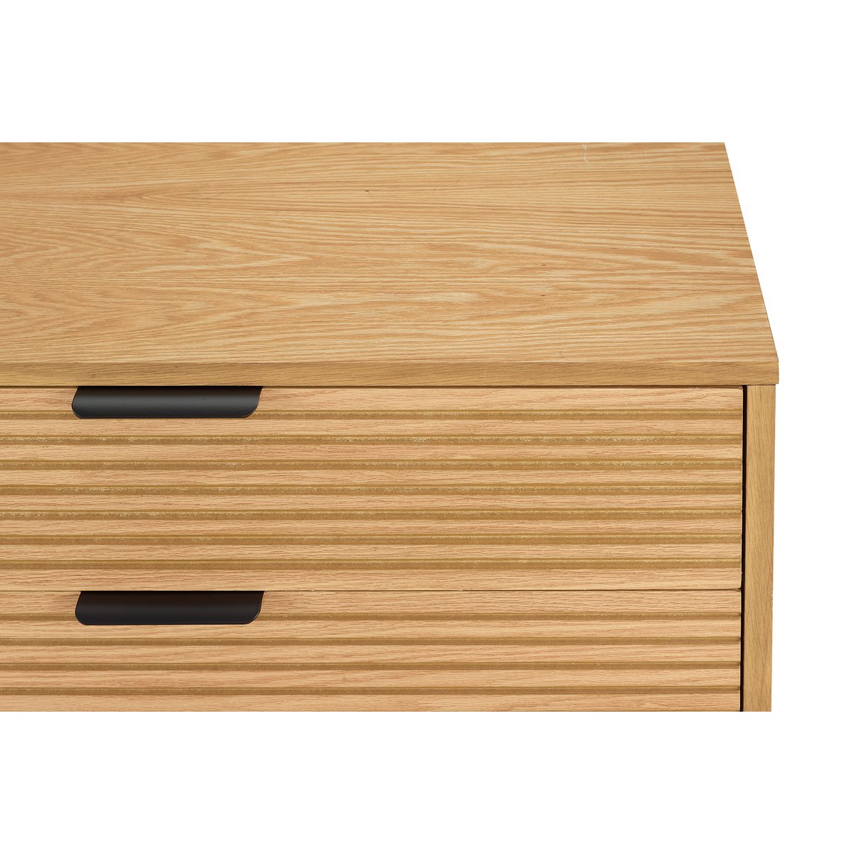 Kommode mit Eichenfront, 40 × 80 × 80 cm | VIA X SELECTION