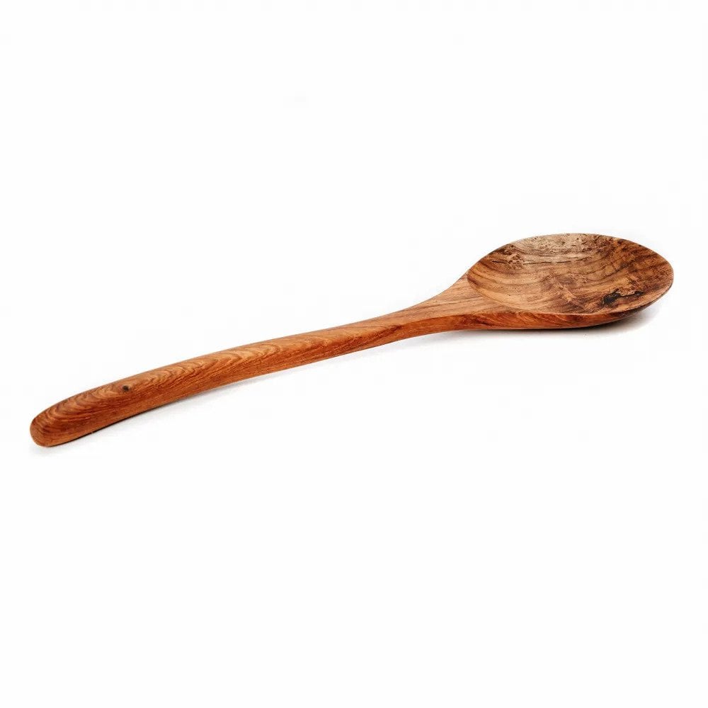 Großer Servierlöffel aus Teakholz 30 cm | VIA X SELECTION