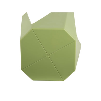 Kompakter Kunststoffhocker Grün | VIA X SELECTION