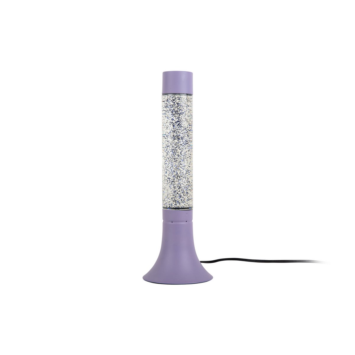 Leitmotiv Astro Glitter Tischleuchte aus Glas in Lila | VIA X SELECTION