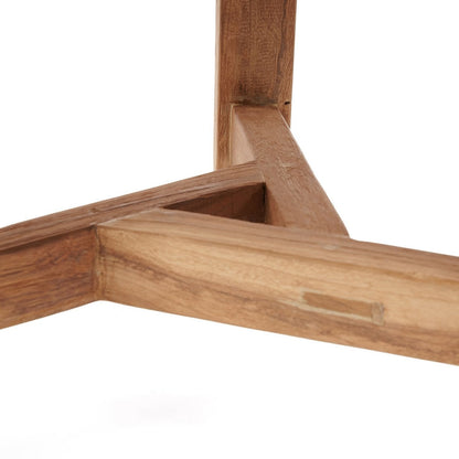 Couchtisch aus recyceltem Teakholz, 60 × 60 × 40 cm | VIA X SELECTION
