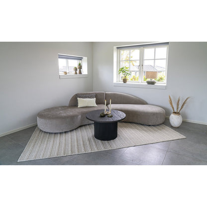 Handgewebter Teppich in Elfenbein, 160 × 230 cm | VIA X SELECTION