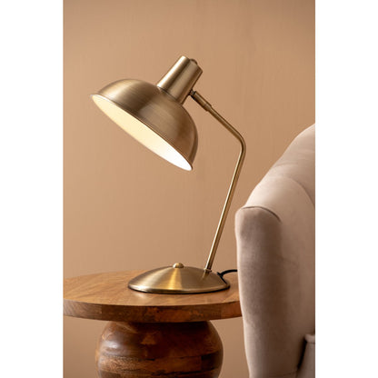 Leitmotiv Hood Tischleuchte in Gold | VIA X SELECTION