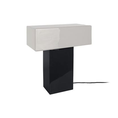Leitmotiv Grato Recto Tischleuchte in Schwarz | VIA X SELECTION