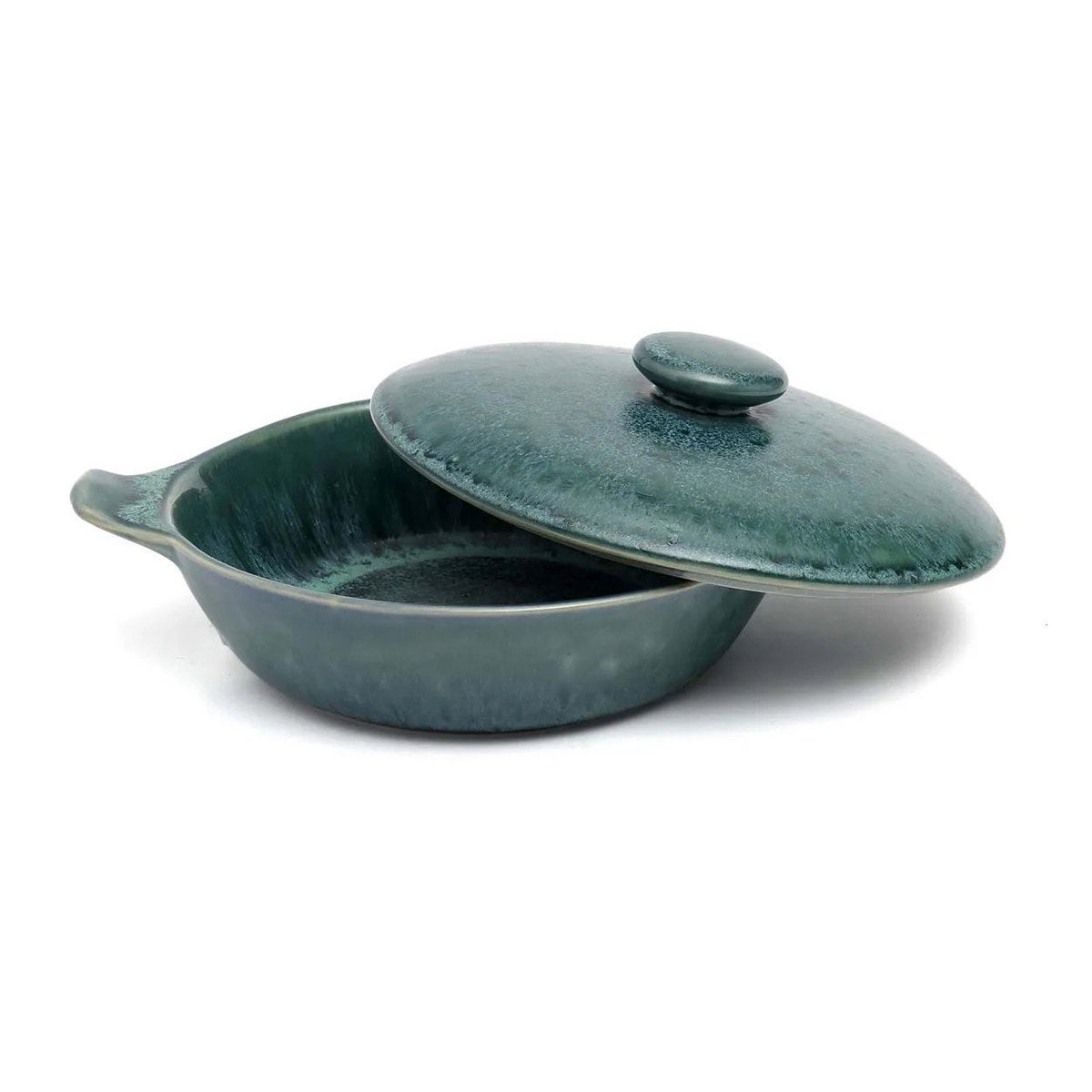 Serviertopf aus blauem Steinzeug | VIA X SELECTION