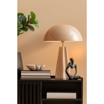 Leitmotiv Amplio XL Tischleuchte in Braun | VIA X SELECTION