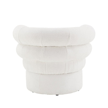 Sessel aus Bouclé weiß | VIA X SELECTION