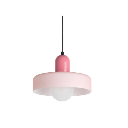 Leitmotiv Opaco Grato Pendelleuchte aus Glas in Roségold | VIA X SELECTION