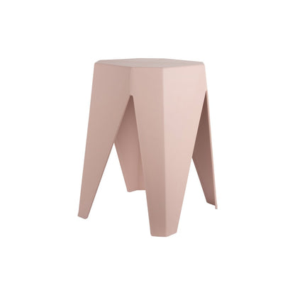 Kompakter Kunststoffhocker Rosa | VIA X SELECTION
