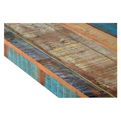 Esstisch Boots-Holz bunt, 140 × 70 cm | VIA X SELECTION