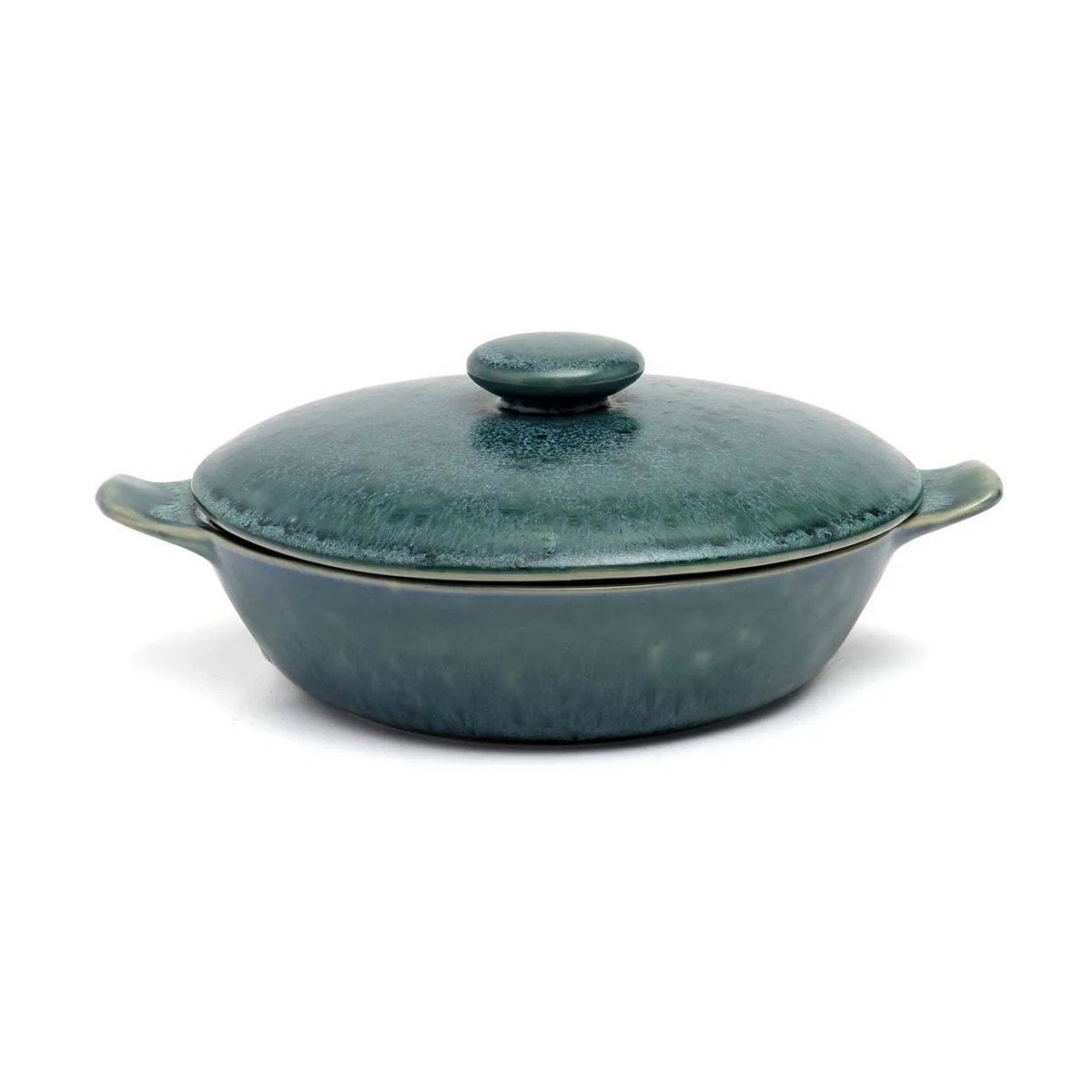 Serviertopf aus blauem Steinzeug | VIA X SELECTION