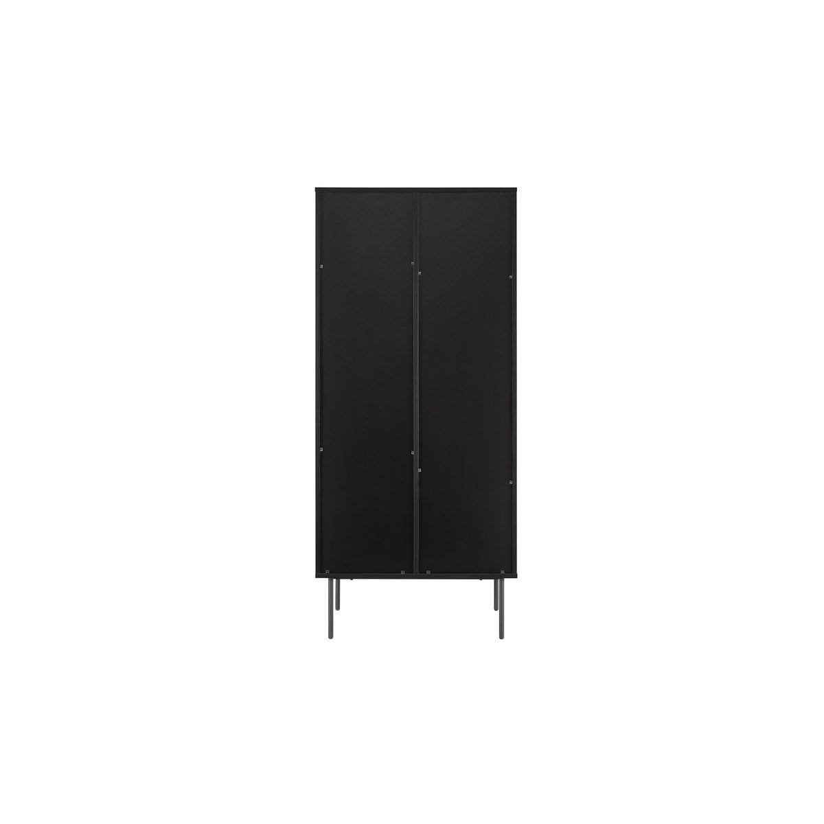 Vitrine mit Eichenfront, 43 × 79 × 179 cm | VIA X SELECTION