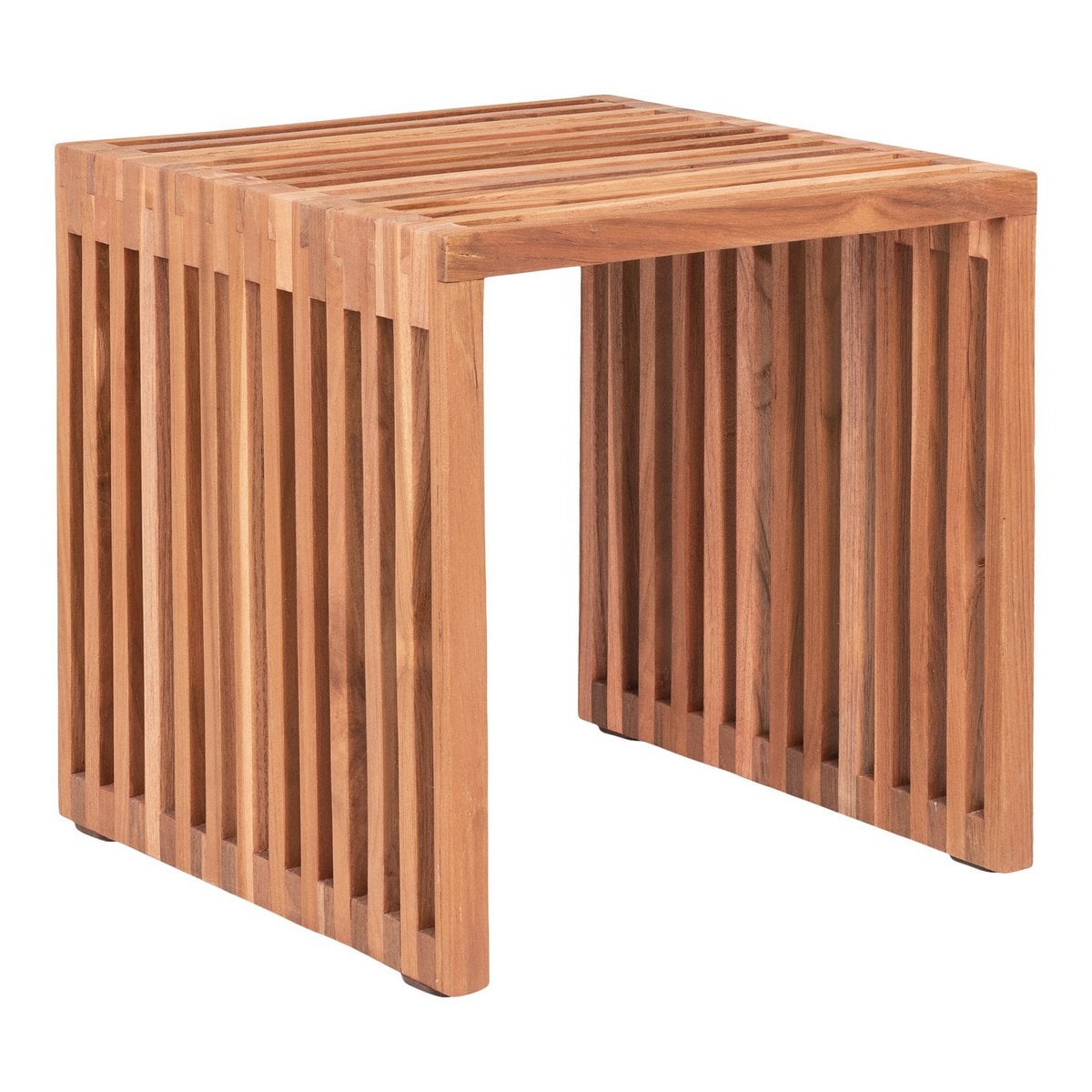 Beistelltisch aus Teak, 40 × 40 × 40 cm | VIA X SELECTION