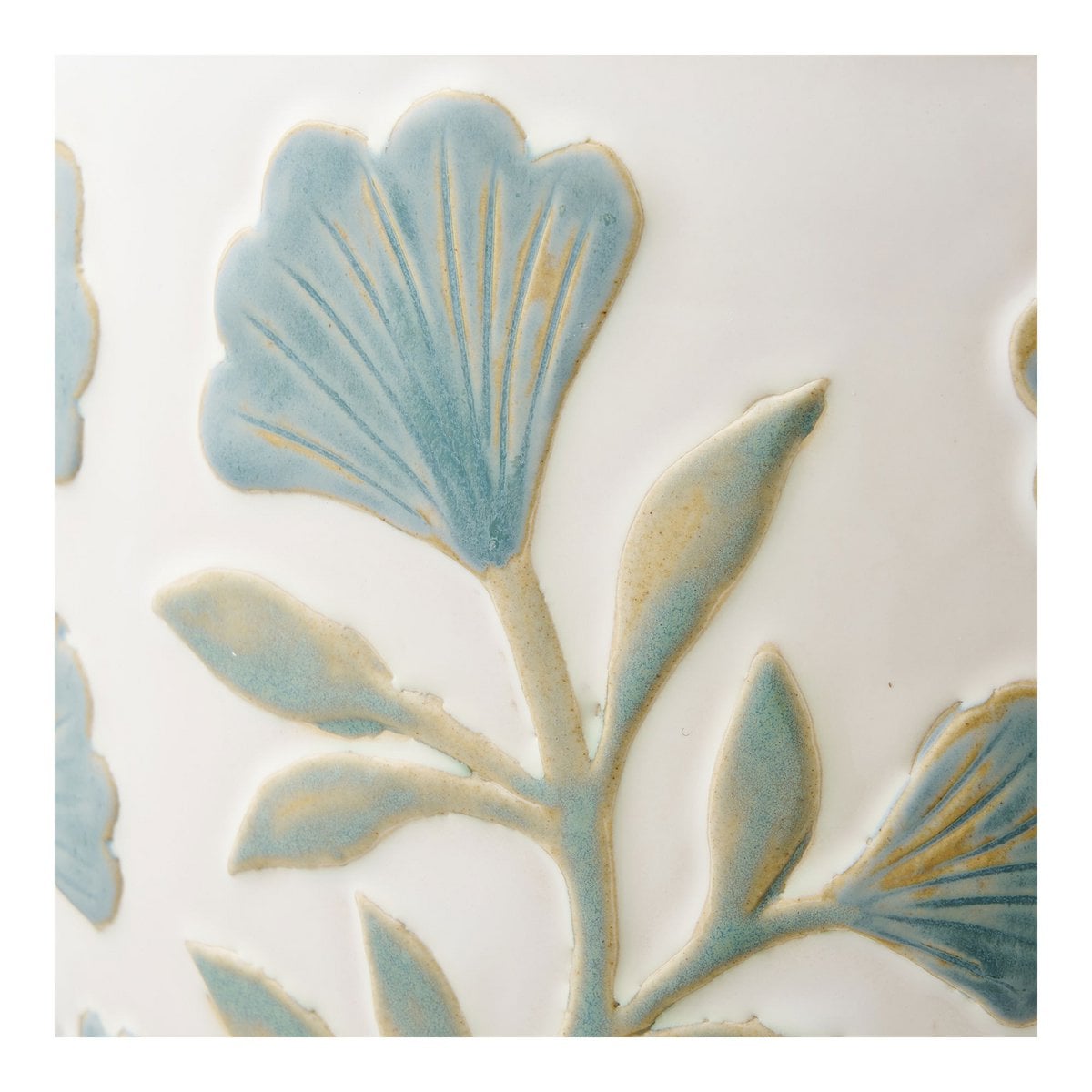 Blumentopf aus Keramik, Weiß-Mix, Ø 22,5 × 17,5 cm | VIA X SELECTION
