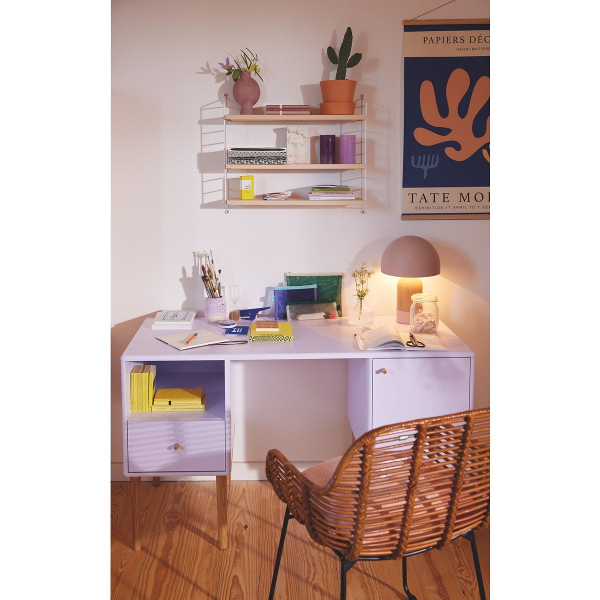 Rattansessel mit Kufengestell im 2er-Set | VIA X SELECTION