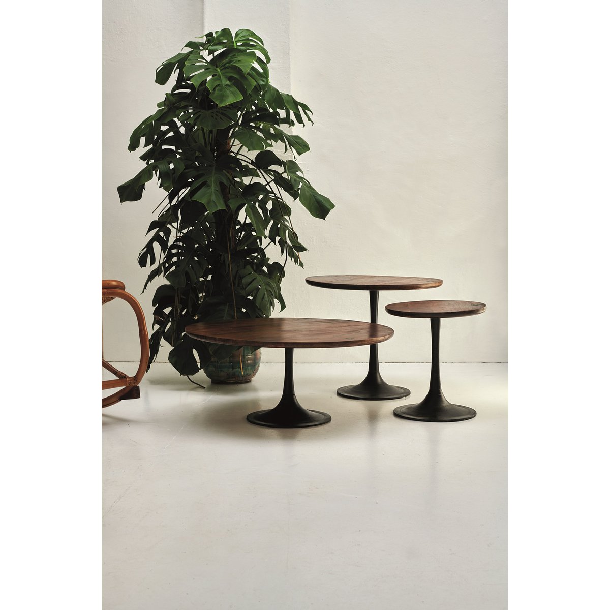 TOM TAILOR Home Beistelltisch aus Mangoholz, 60 × 60 × 50 cm | VIA X SELECTION