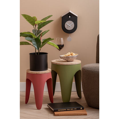 2er-Set Retrohocker in Rot | VIA X SELECTION