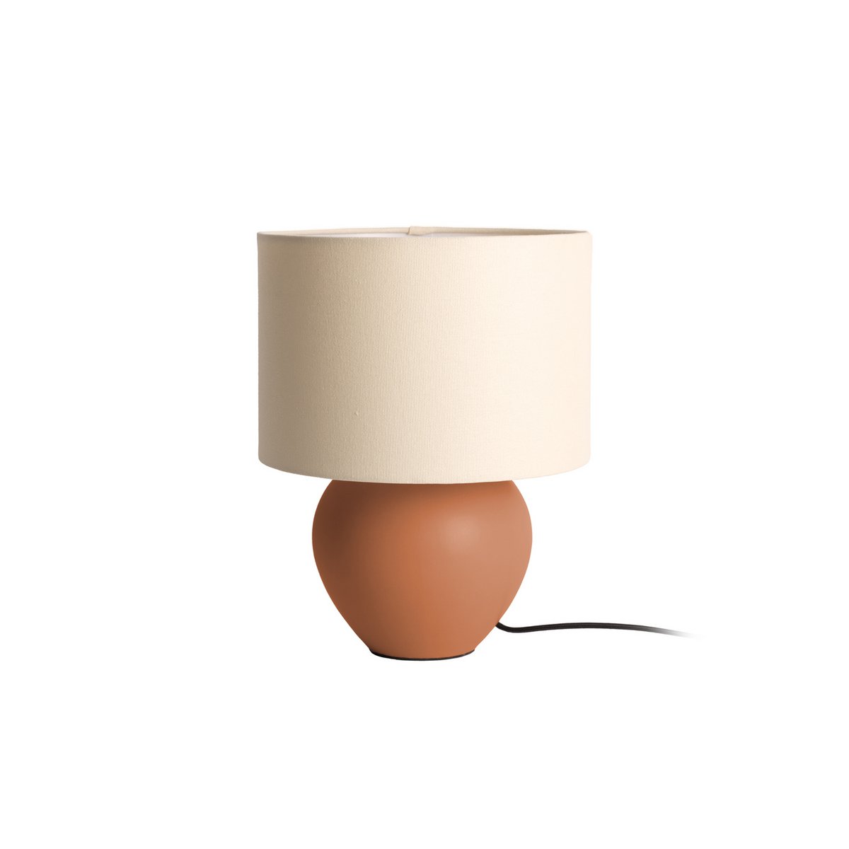 Leitmotiv Alma Cone Tischleuchte aus Keramik in Braun | VIA X SELECTION