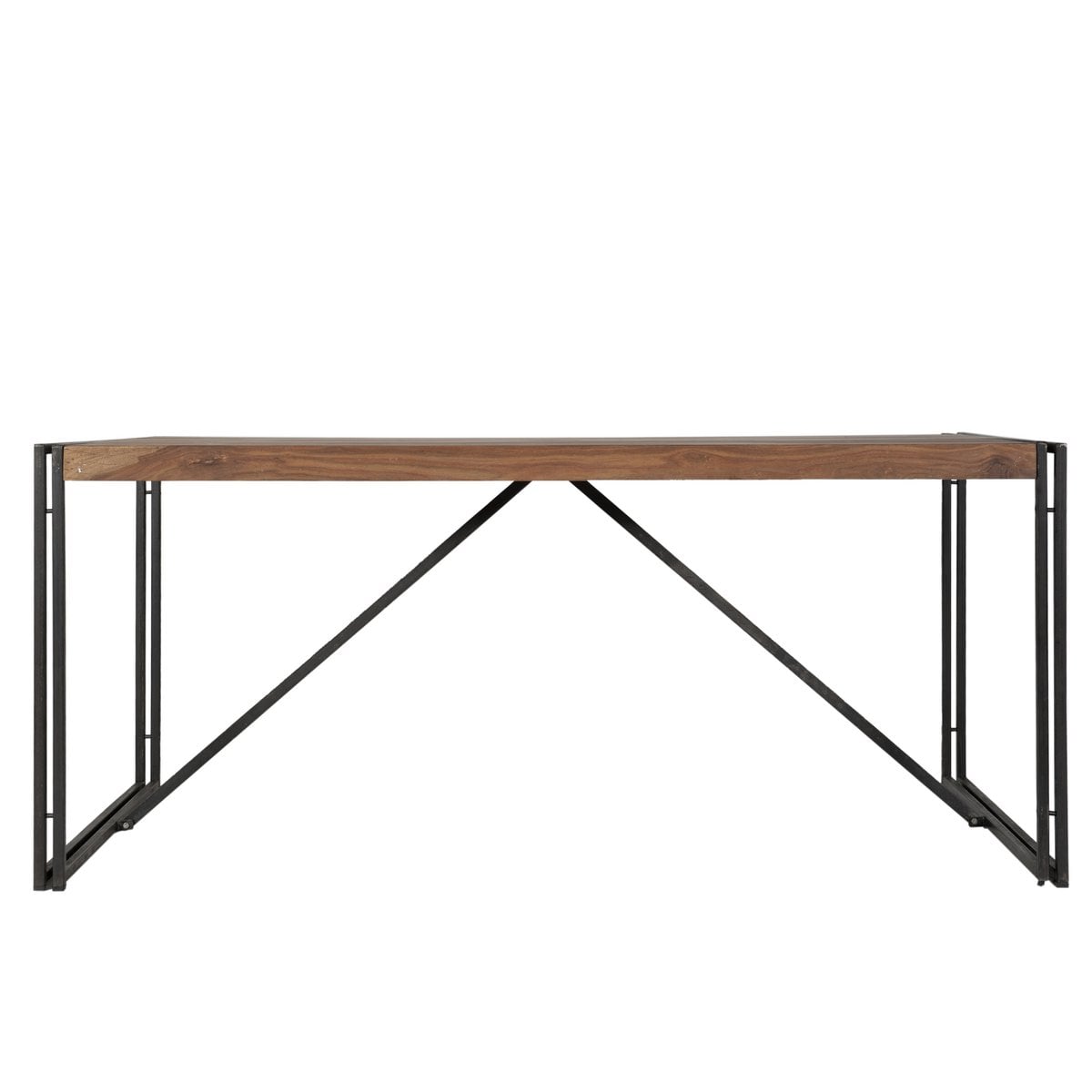 Esstisch Akazienholz braun Factory-Design, 180 × 90 cm | VIA X SELECTION