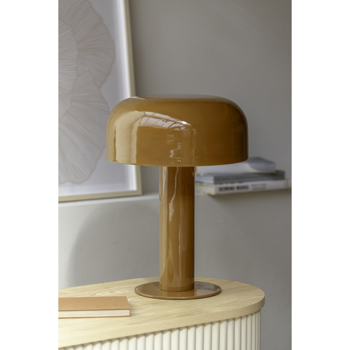 Leitmotiv Fornido Tischleuchte in Braun | VIA X SELECTION