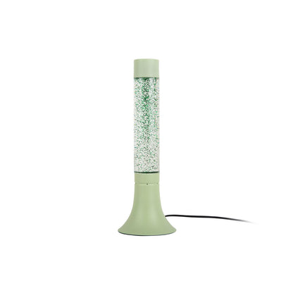 Leitmotiv Astro Glitter Tischleuchte aus Glas in Grün | VIA X SELECTION