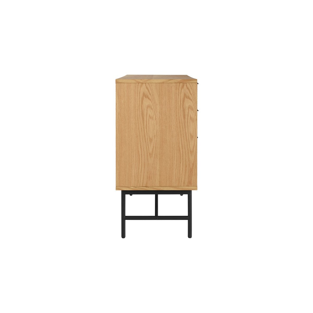 Breite Kommode mit Eichenfront, 40 × 120 × 80 cm | VIA X SELECTION