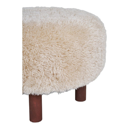 Quadratischer Pouf Beige-Braun | VIA X SELECTION