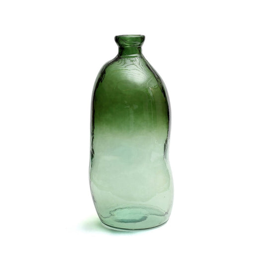 Hohe Vase aus grünem Glas | VIA X SELECTION