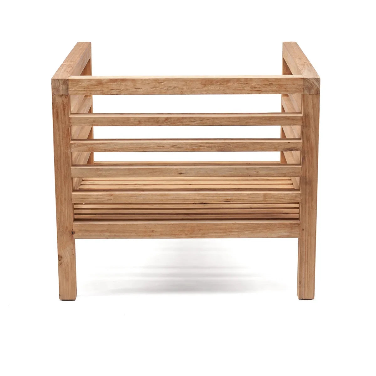 Modulares Outdoor-Sofamodul aus Teakholz | VIA X SELECTION
