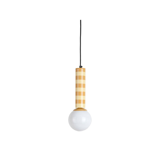 Leitmotiv Rayado Pendelleuchte in Gelb | VIA X SELECTION