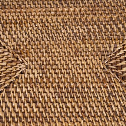 Rechteckiges Platzset aus Rattan in Naturbraun | VIA X SELECTION
