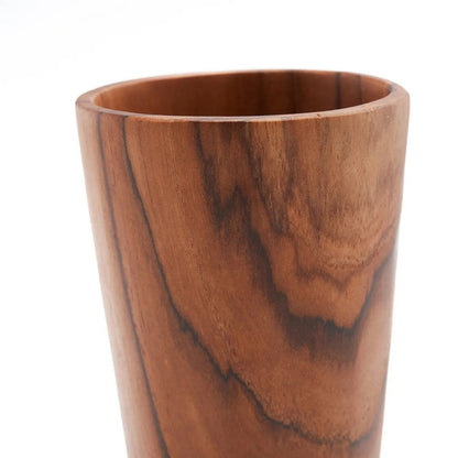 Hoher Becher aus Teakholz 16 cm | VIA X SELECTION