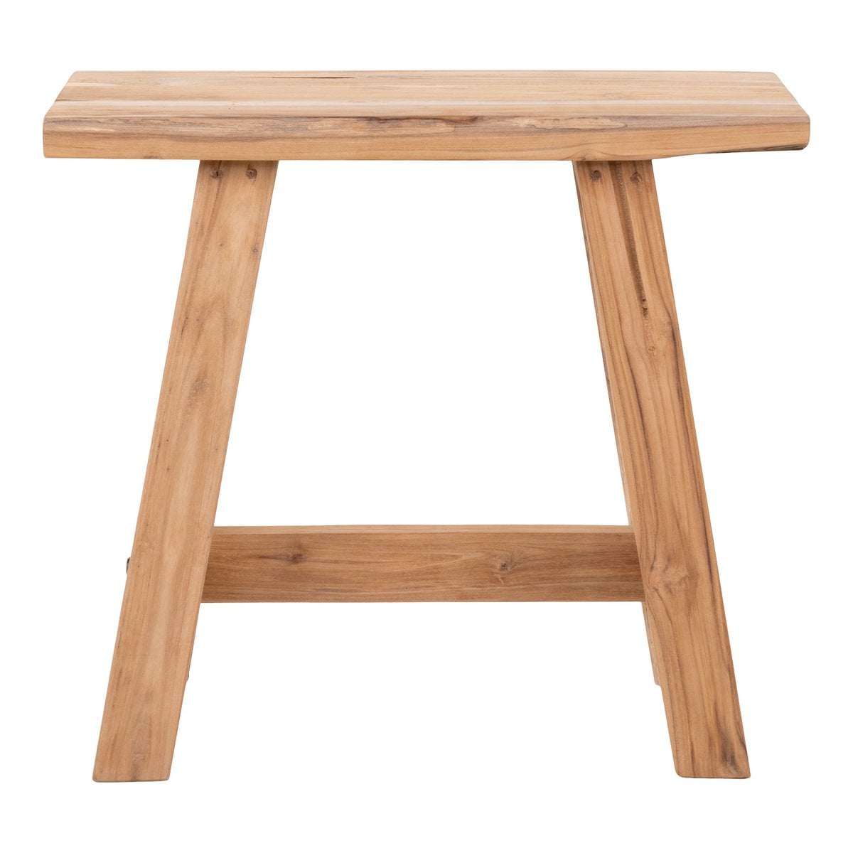 Sitzbank aus recyceltem Teakholz natur 50 cm | VIA X SELECTION