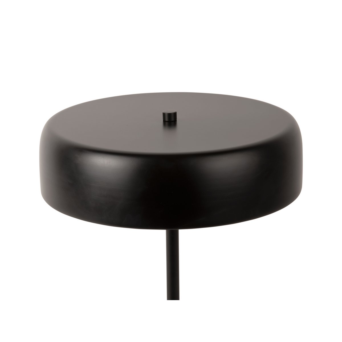 Leitmotiv Gold Disc Tischleuchte in Schwarz | VIA X SELECTION