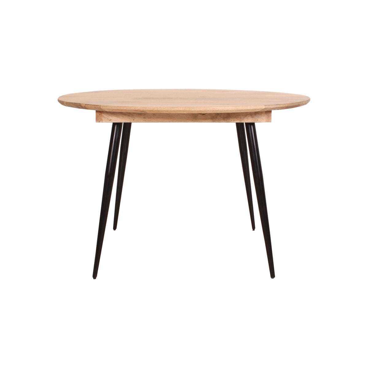 TOM TAILOR Home runder Esstisch Mangoholz Metallgestell 120 cm | VIA X SELECTION