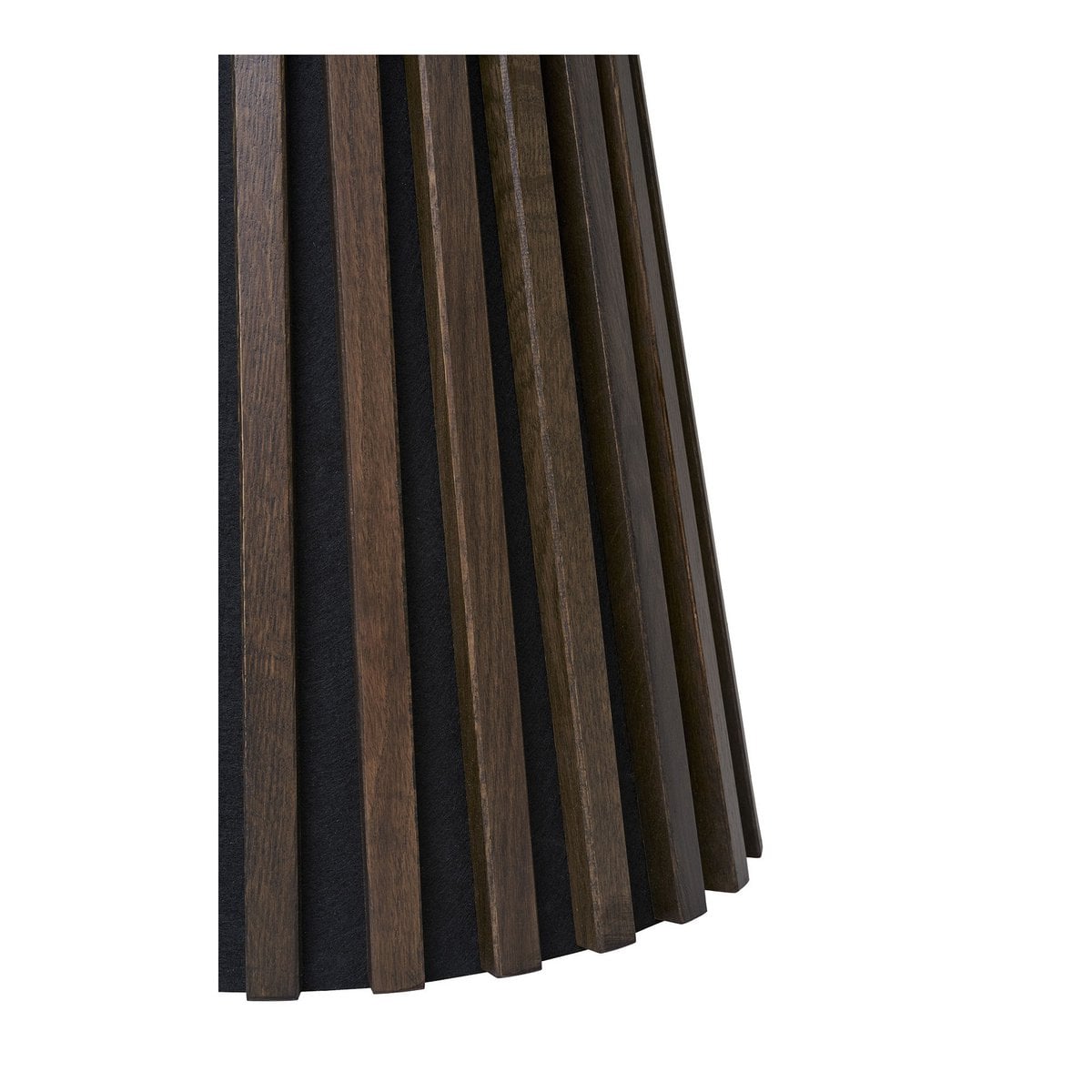 Runder Beistelltisch in Räuchereiche, 40 × 40 × 50 cm | VIA X SELECTION