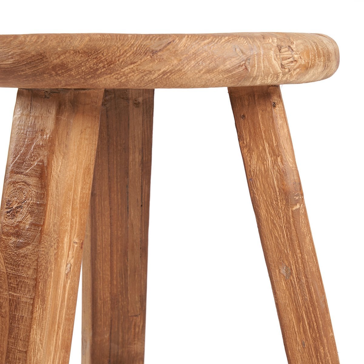 Outdoor-Barhocker aus recyceltem Teakholz | VIA X SELECTION