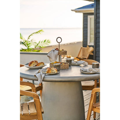 Hohes Seegras-Tablett Ø 25 × 40,5 cm | VIA X SELECTION