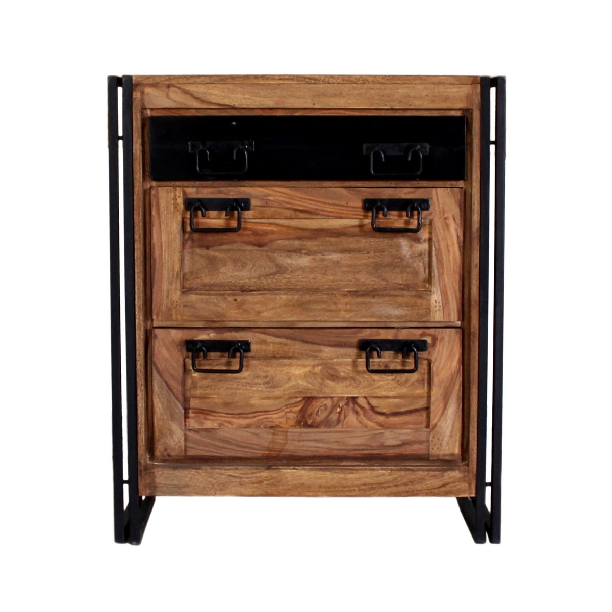 Schuhschrank im Factory-Look, 40 × 80 × 96 cm | VIA X SELECTION